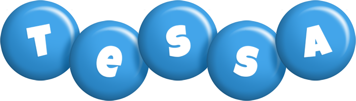 Tessa candy-blue logo