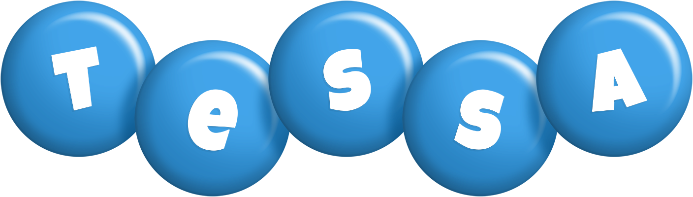 Tessa candy-blue logo