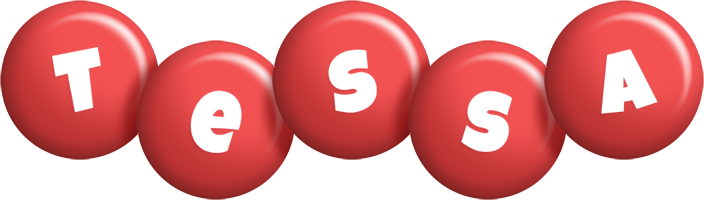Tessa candy-red logo
