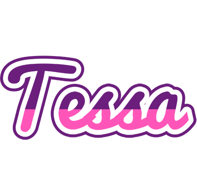 Tessa cheerful logo