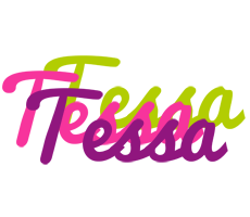 Tessa flowers logo