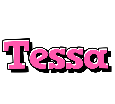 Tessa girlish logo