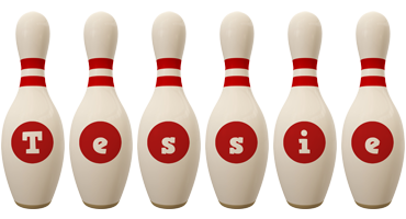 Tessie bowling-pin logo