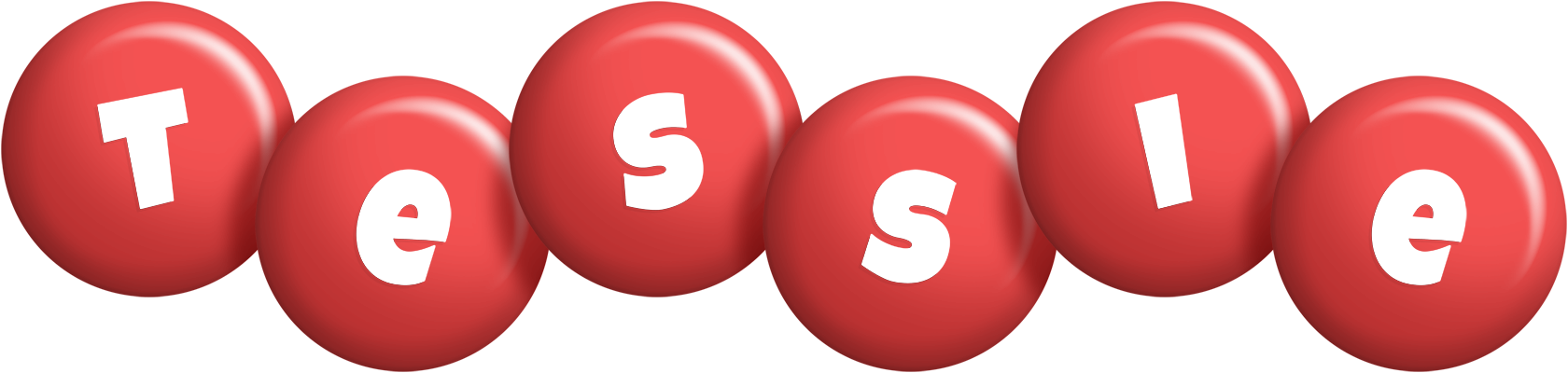 Tessie candy-red logo