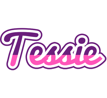 Tessie cheerful logo