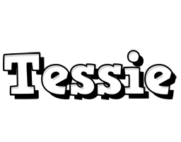 Tessie snowing logo