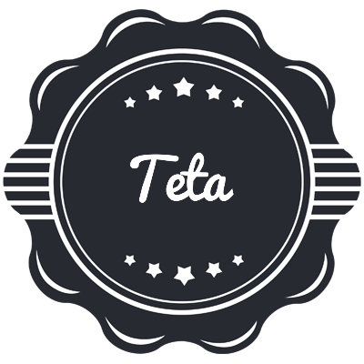 Teta badge logo
