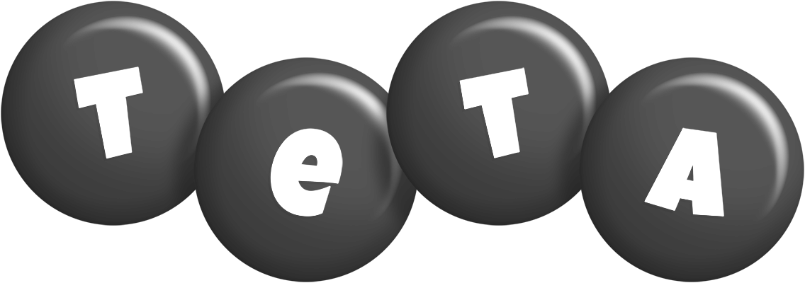 Teta candy-black logo
