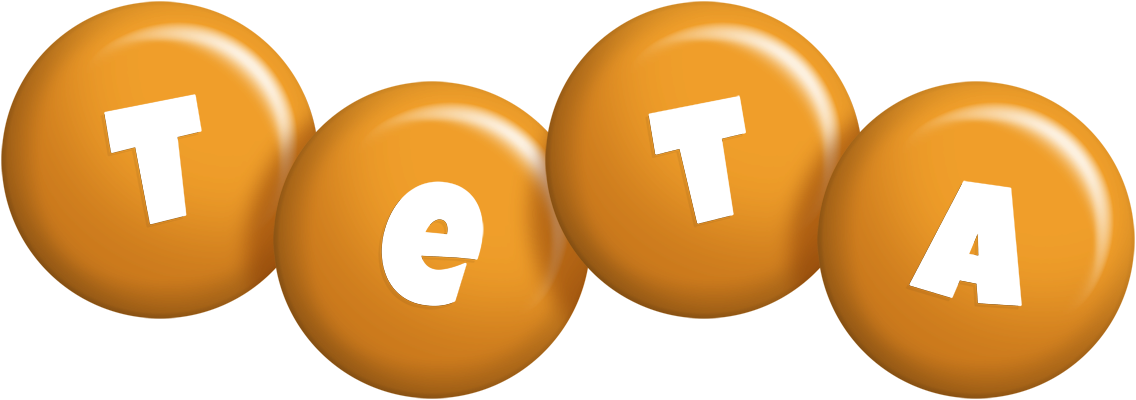 Teta candy-orange logo