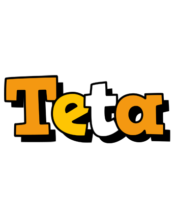 Teta cartoon logo