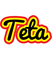 Teta flaming logo