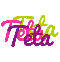 Teta flowers logo
