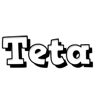 Teta snowing logo