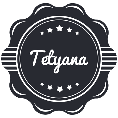 Tetyana badge logo