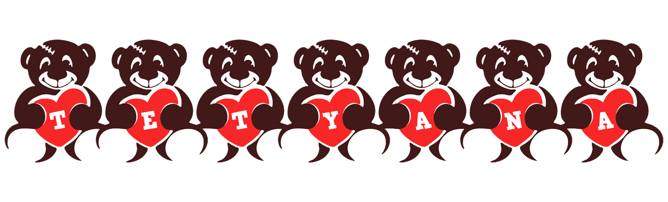 Tetyana bear logo