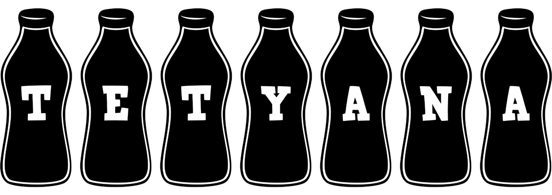 Tetyana bottle logo