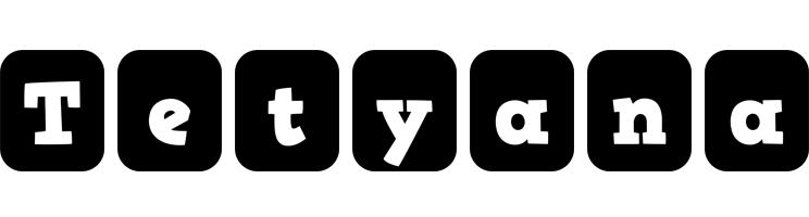 Tetyana box logo