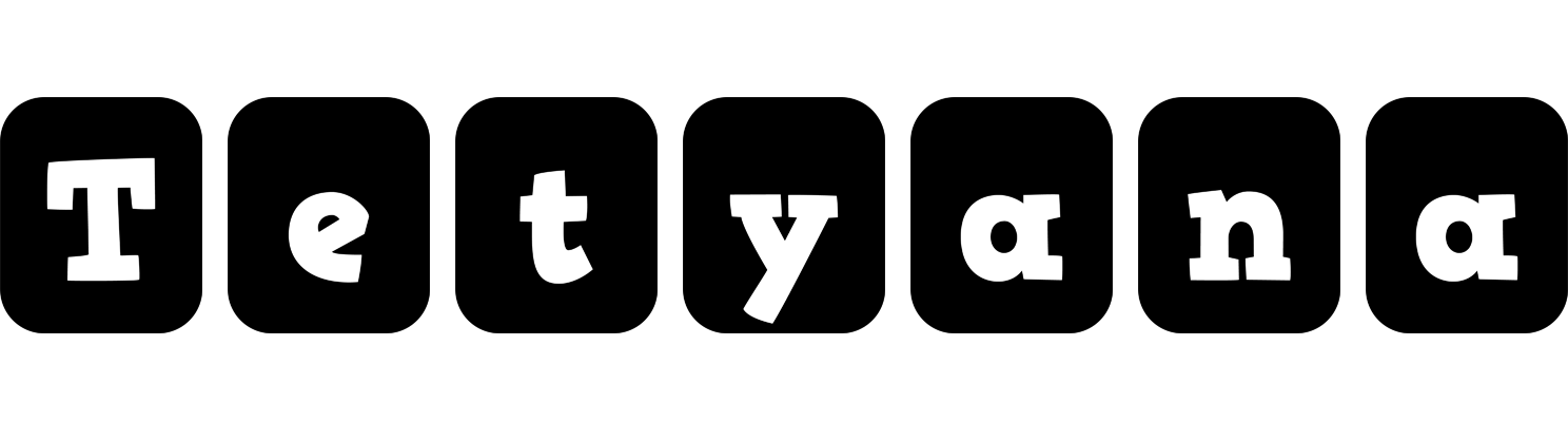 Tetyana box logo