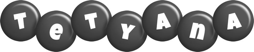 Tetyana candy-black logo