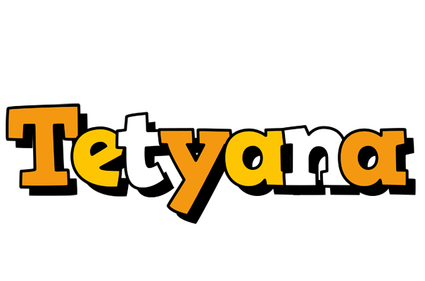 Tetyana cartoon logo