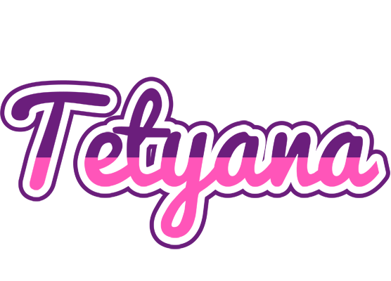 Tetyana cheerful logo