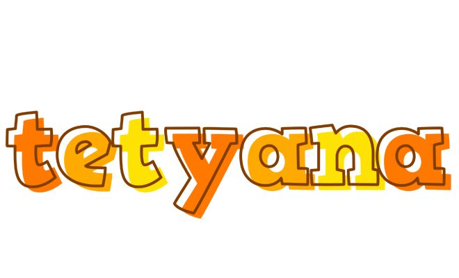 Tetyana desert logo