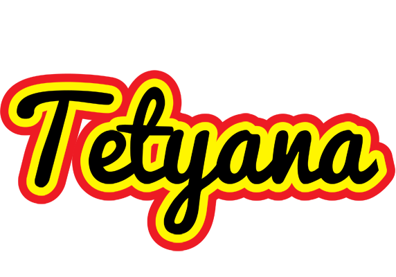Tetyana flaming logo
