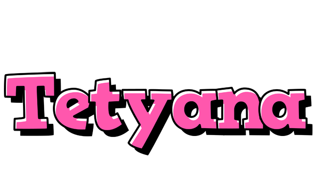 Tetyana girlish logo