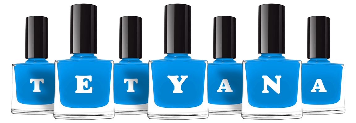 Tetyana glossy logo