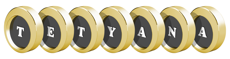 Tetyana gold logo