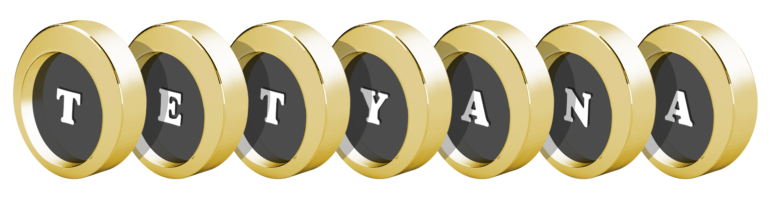 Tetyana gold logo