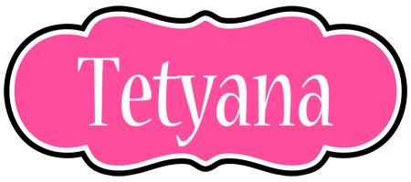 Tetyana invitation logo