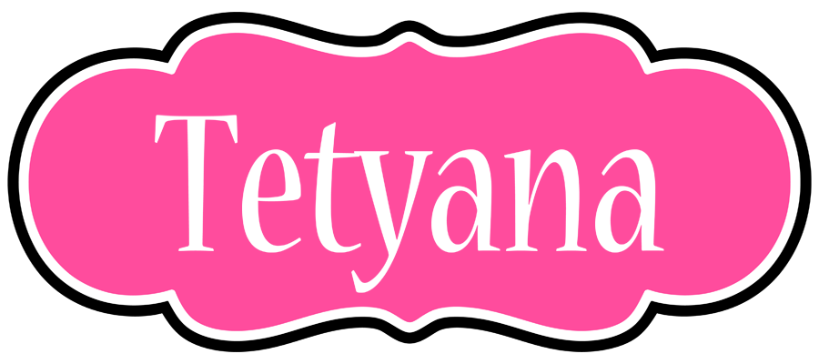 Tetyana invitation logo