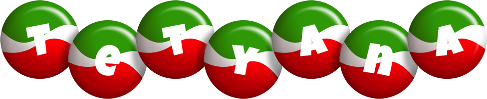 Tetyana italy logo