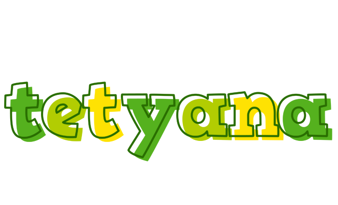 Tetyana juice logo