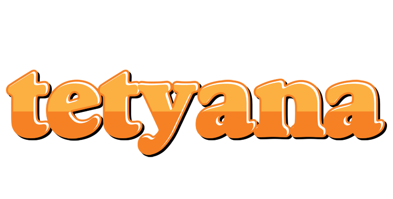 Tetyana orange logo