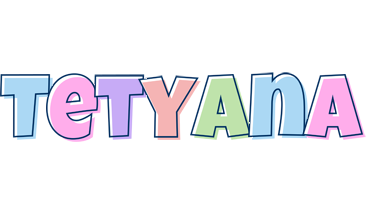 Tetyana pastel logo