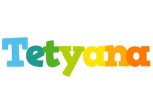 Tetyana rainbows logo