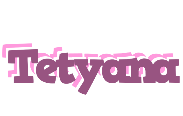 Tetyana relaxing logo