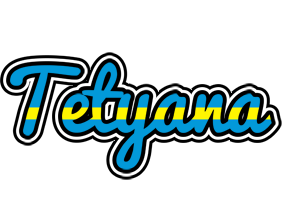 Tetyana sweden logo