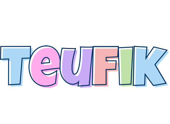 Teufik pastel logo
