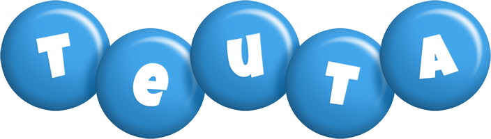 Teuta candy-blue logo
