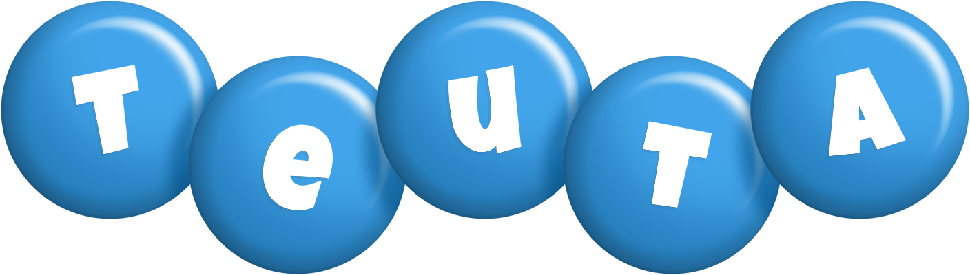 Teuta candy-blue logo