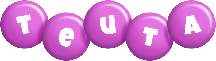 Teuta candy-purple logo