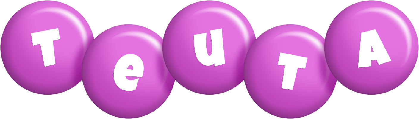 Teuta candy-purple logo
