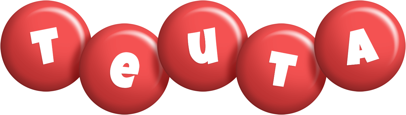 Teuta candy-red logo