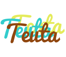 Teuta cupcake logo