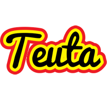 Teuta flaming logo