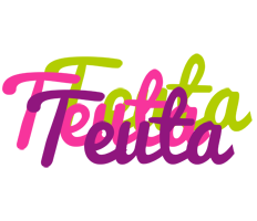 Teuta flowers logo