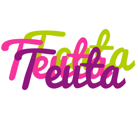 Teuta flowers logo